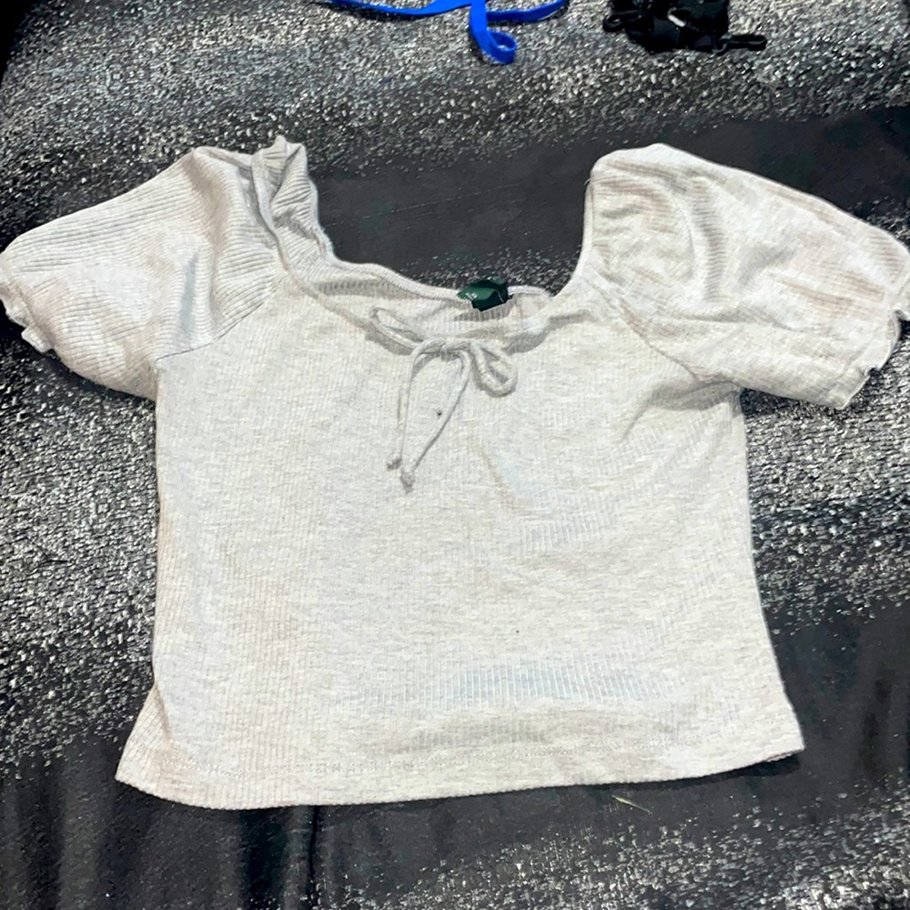 Grey top xs